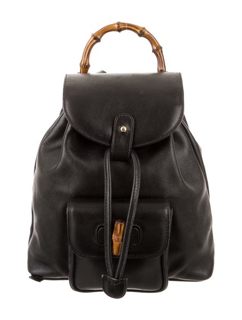 gucci mens backpack black|black gucci backpack vintage.